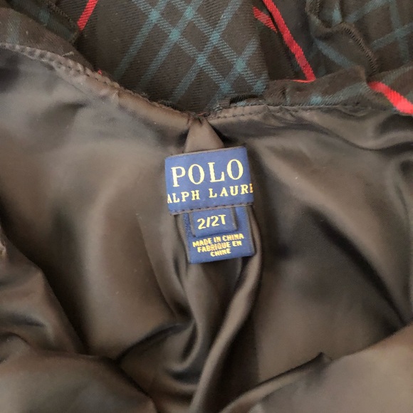 NWT Polo Ralph Lauren Plaid Dress - Picture 3 of 4